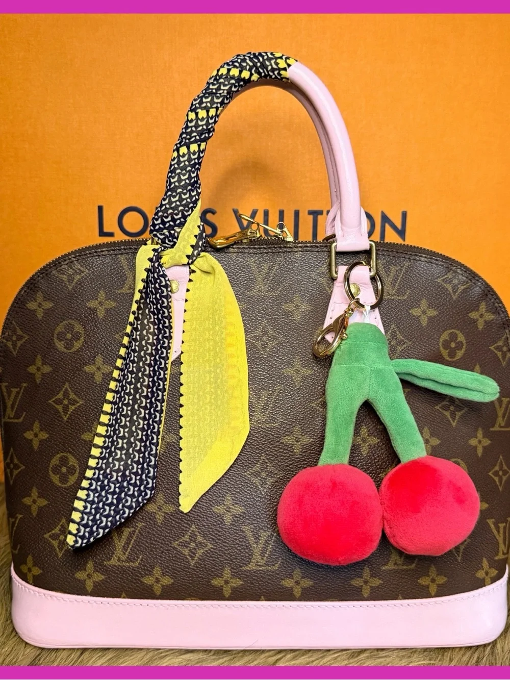 Louis Vuitton Brown Monogram Alma PM